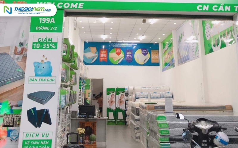 Mua Nệm Kim Cương Trả Góp Tại Cần Thơ