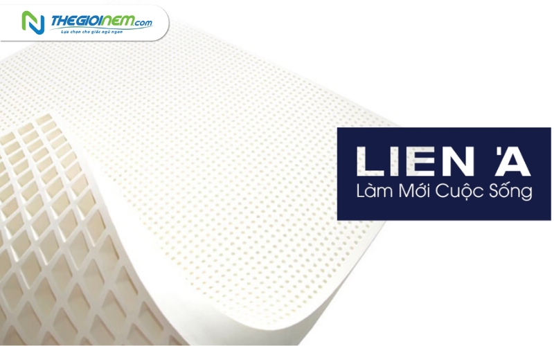 Nệm cao su Liên Á 1m6x2mx10cm giá bao nhiêu?