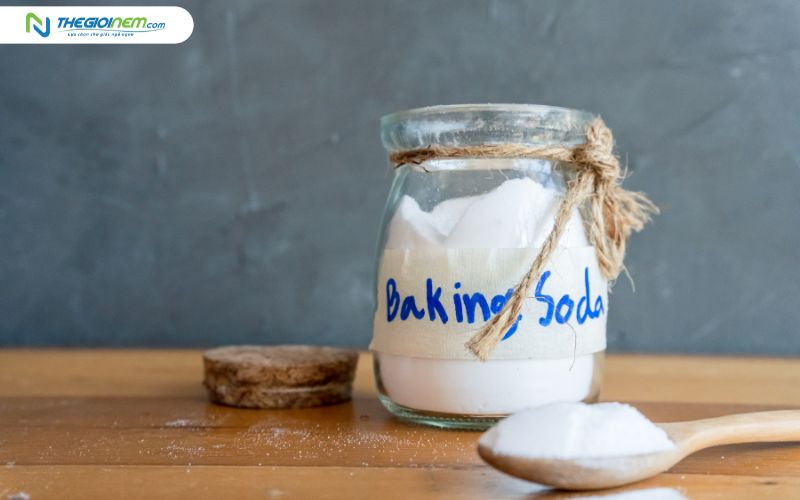 Baking soda giúp khử mùi hôi chăn ga gối an toàn và hiệu quả