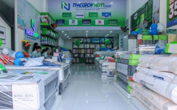 Cửa hàng Thế Giới Nệm cung cấp nệm cao su 1m8 chính hãng
