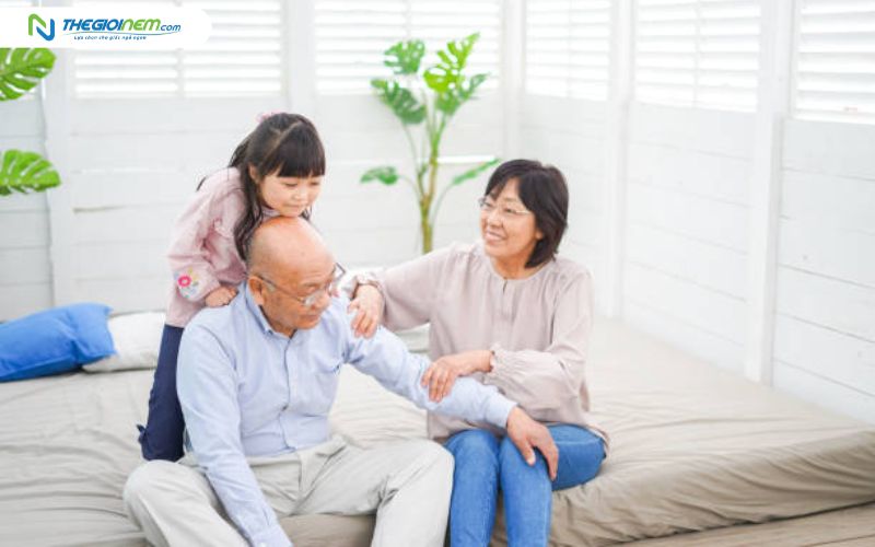 Nệm cứng không phù hợp cho người quen nằm nệm mềm