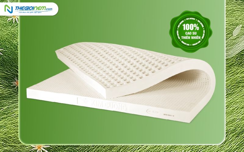 Nệm cao su 5cm thiên nhiên giá bao nhiêu? Thegioinem.com