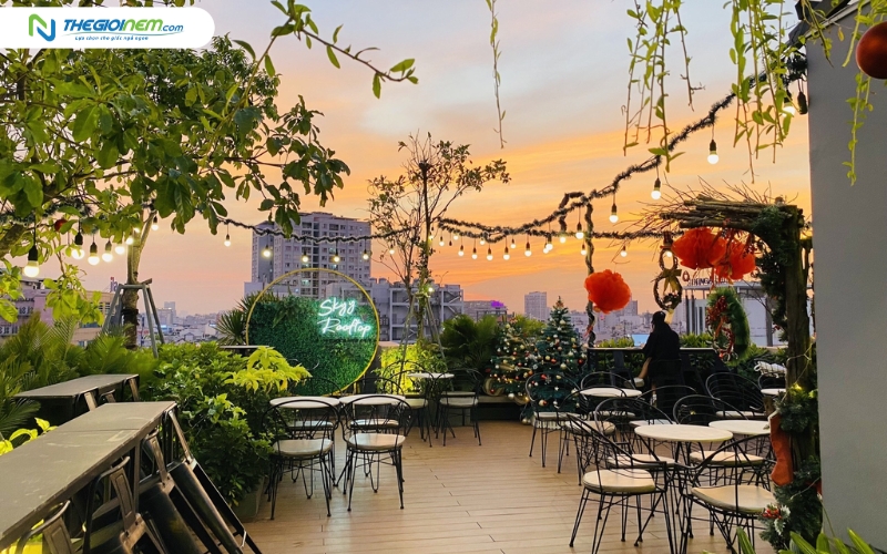 Thư giãn ở các quán cà phê trên cao