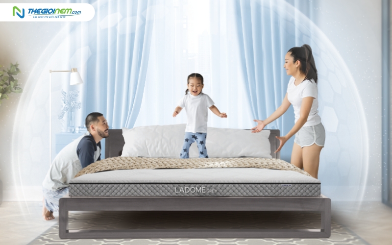 Nệm cao su có khả năng kháng khuẩn tự nhiên