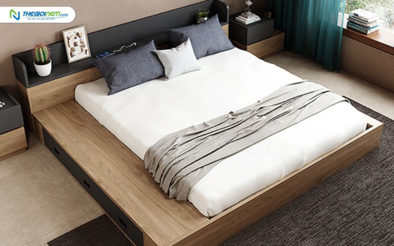 Địa Chỉ Bán Giường Gỗ Cao Cấp Đẹp Quận 6 | Thegioinem.com