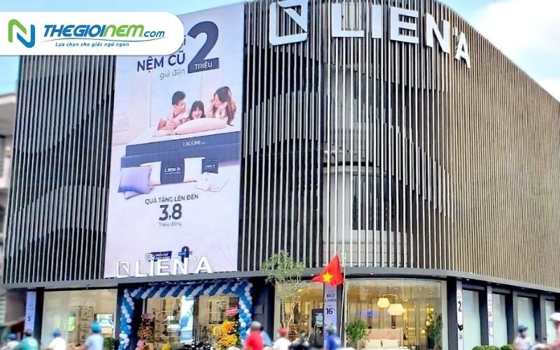 Cửa hàng bán nệm cao su Liên Á chính hãng tại Tân An, Long An
