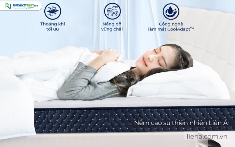 Cửa hàng bán nệm cao su Liên Á chính hãng tại Tân An, Long An
