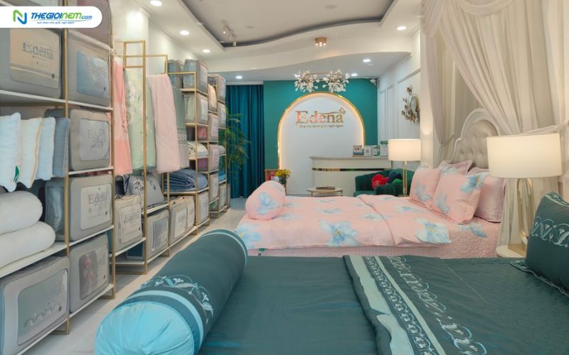Đại Lý Chăn-Drap-Gối- Nệm Edena Chính Hãng Tại Long An