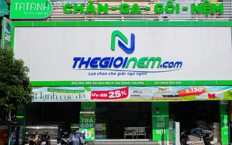 Thế Giới Nệm - Địa chỉ cửa hàng bán nệm cao su tổng hợp uy tín