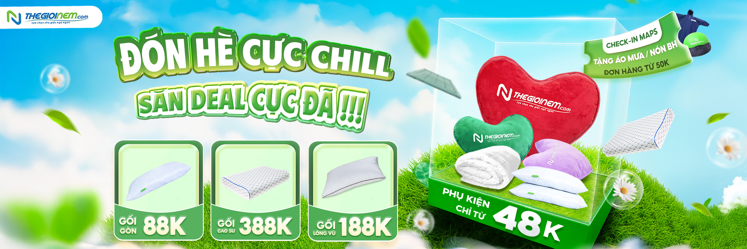 Đón hè cực chill, săn deal cực đã