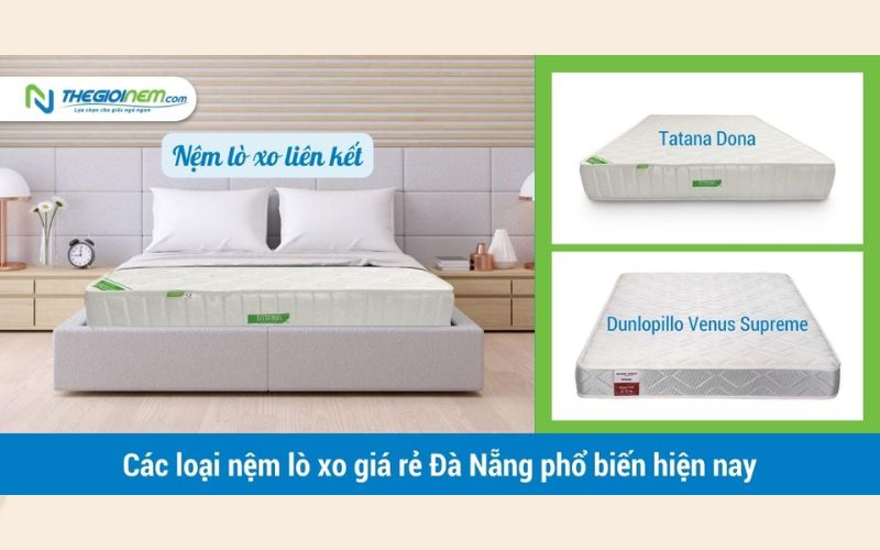 Cửa hàng bán nệm lò xo giá rẻ Đà Nẵng