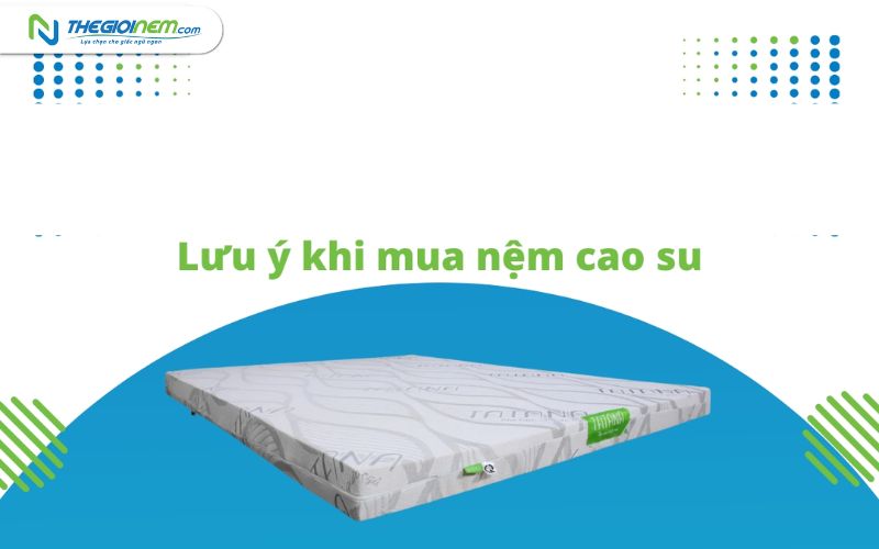 Mua nệm cao su trả góp tại Long An | Thegioinem.com