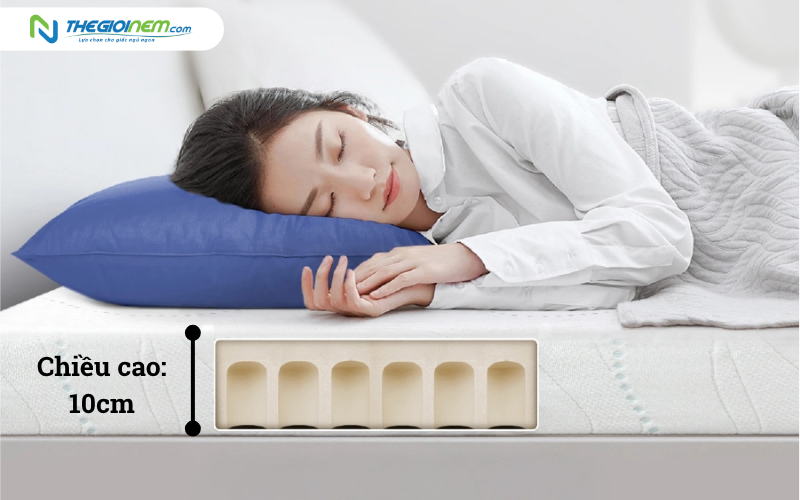 Nệm dày 10cm có tốt không