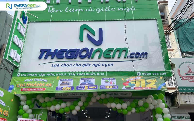 Cửa hàng bán nệm lò xo cao cấp tại Tp.HCM - Thế Giới Nệm