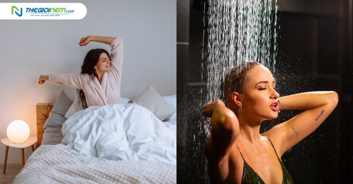 Giải đáp: Mới ngủ dậy có nên tắm không?