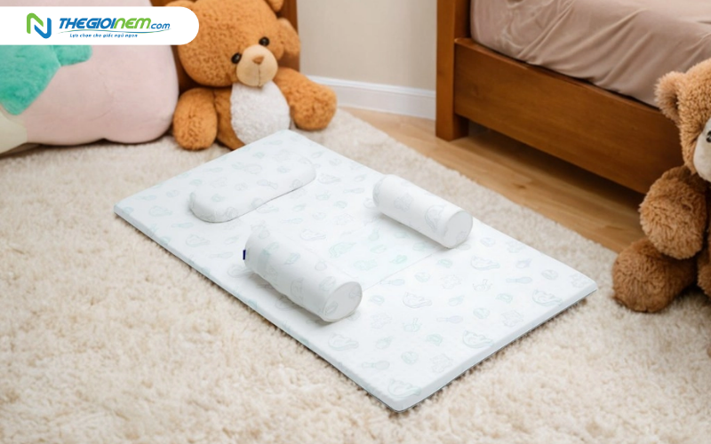 Nệm cao su em bé Liên Á Bambino