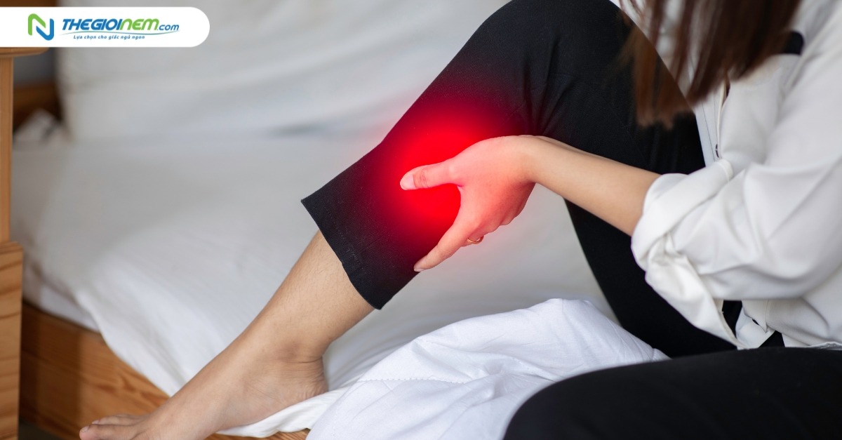 Ngủ dậy bị đau bắp chân lý do vì sao?