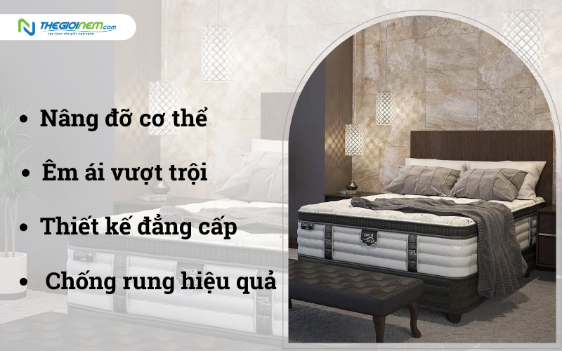 Ưu điểm nệm King Koil