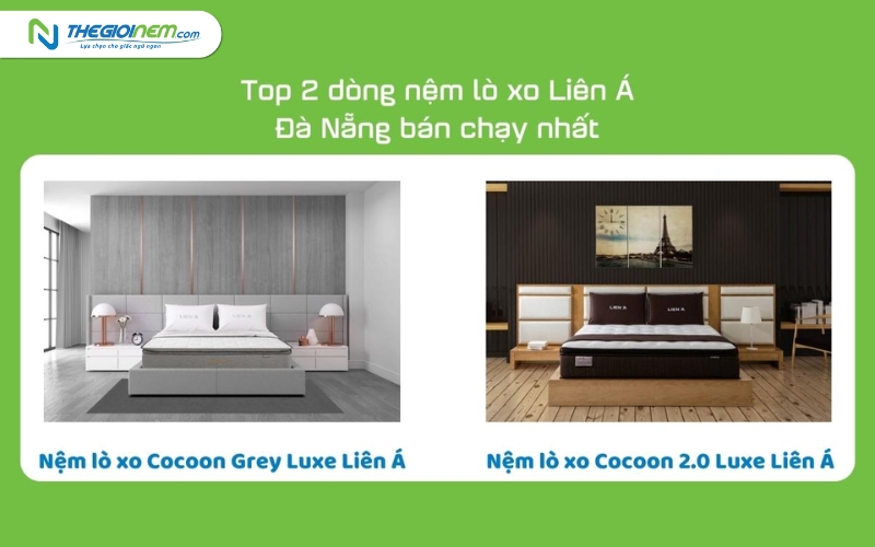 Đại lý nệm lò xo Liên Á Đà Nẵng chính hãng giá rẻ | Thegioinem.com