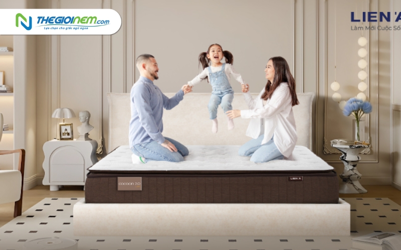 Đại lý nệm lò xo Liên Á Đà Nẵng chính hãng giá rẻ | Thegioinem.com