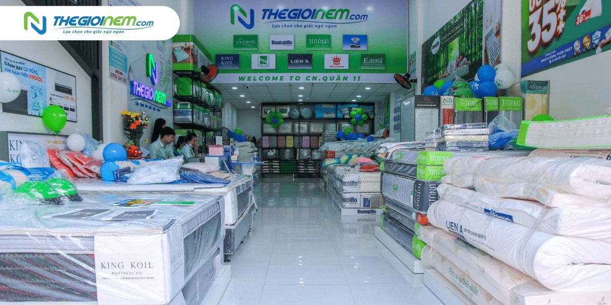 Địa chỉ cửa hàng bán nệm cao su Liên Á Quận 4