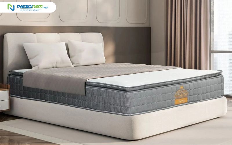 Nệm lò xo Edena có thiết kế ấn tượng