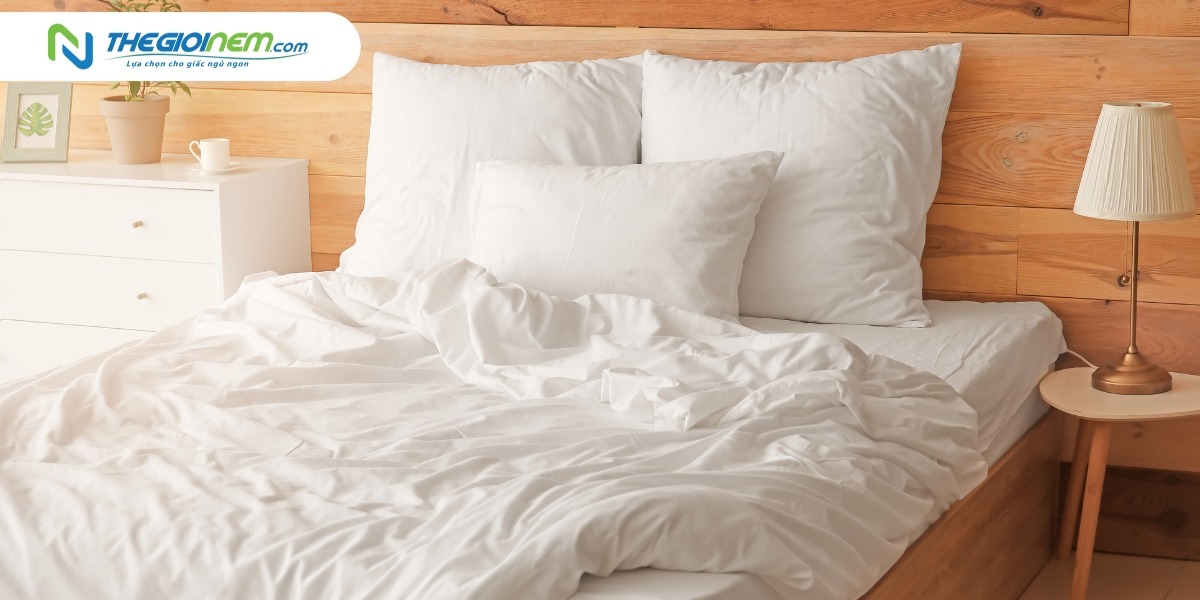Drap giường và những loại ga giường phổ biến trên thị trường