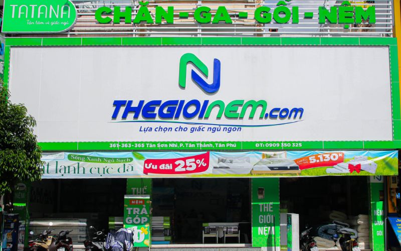 Thế Giới Nệm - Hệ thống bán nệm Everon chính hãng, uy tín