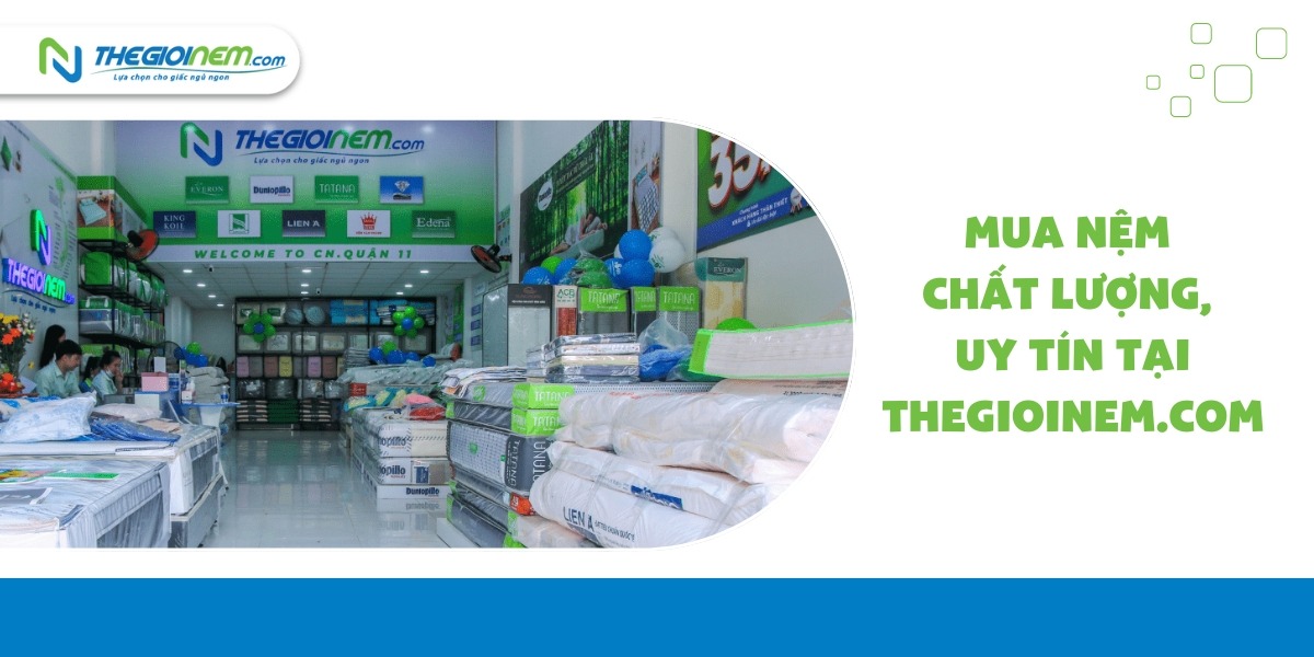 Cách chọn nệm tốt cho sức khỏe người đau vai gáy- Thế Giới Nệm