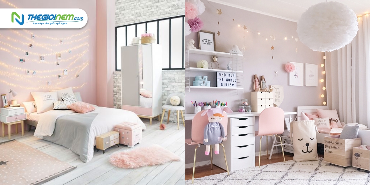Decor phòng ngủ theo phong cách Hàn Quốc