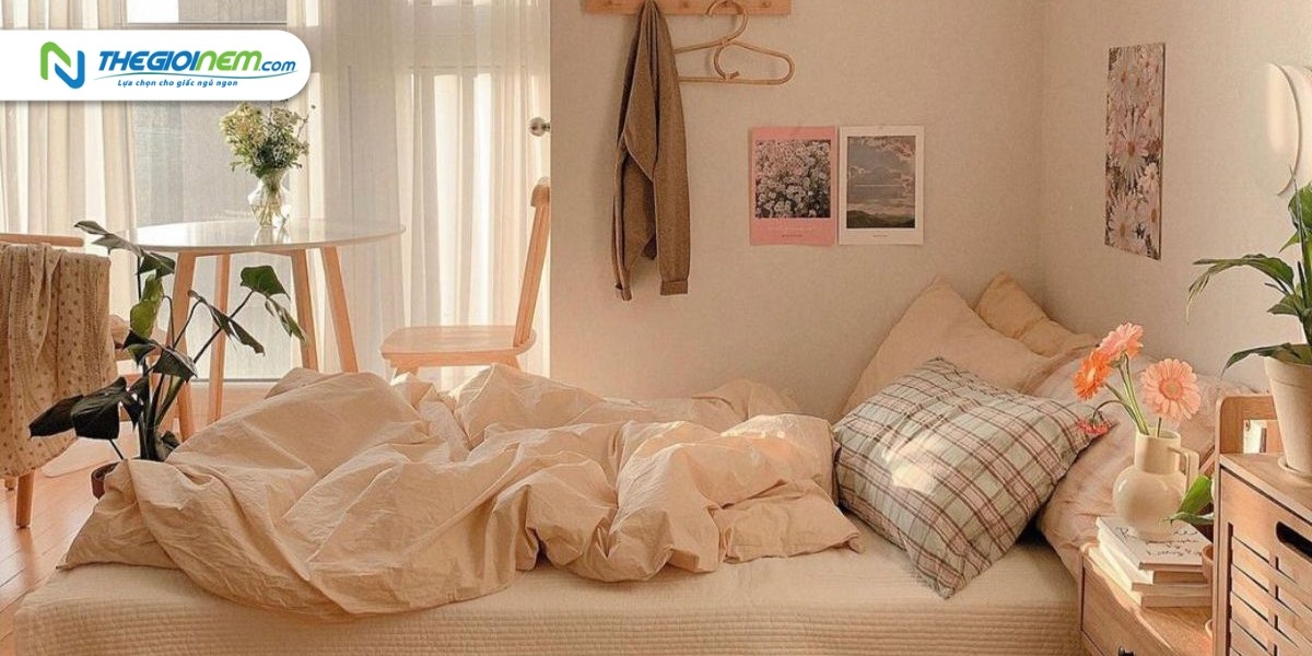 Decor phòng ngủ theo phong cách Hàn Quốc