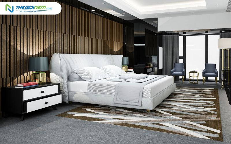 Gợi ý setup phòng ngủ với nệm khổ lớn