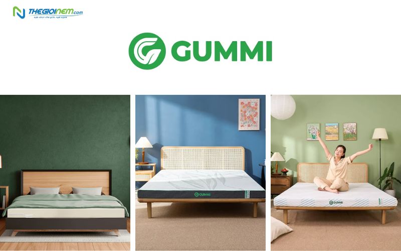 Thương hiệu nệm cao su Gummi