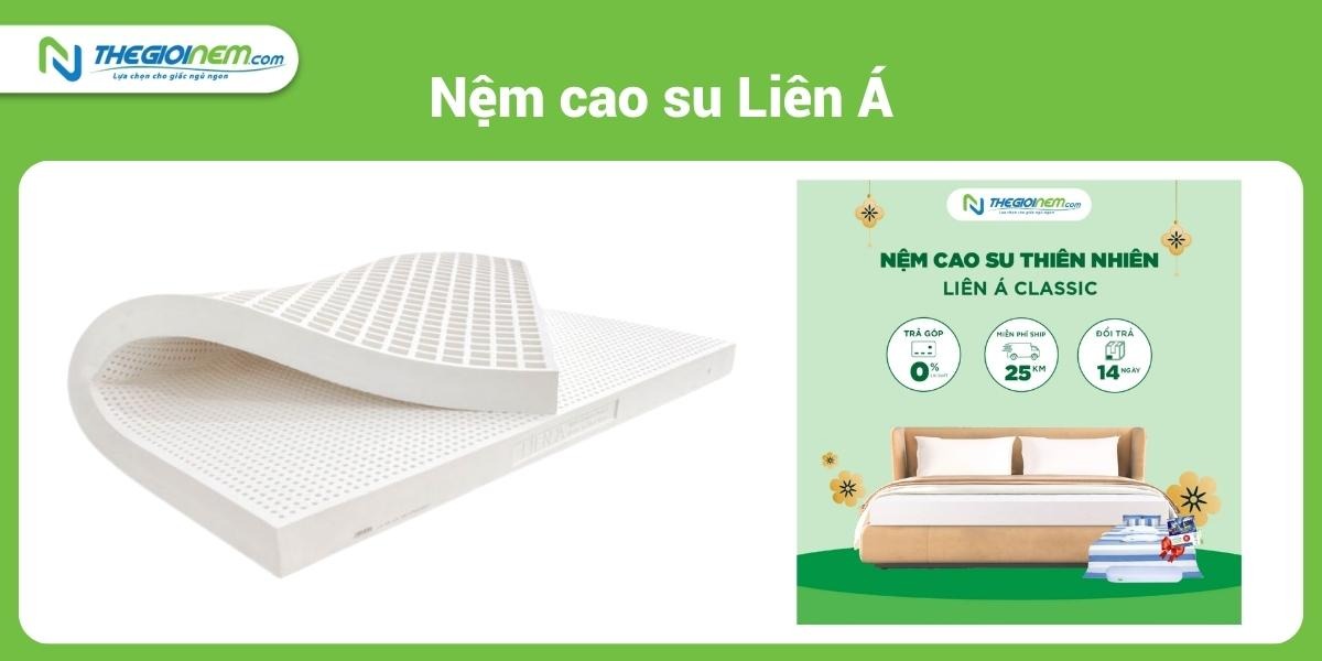 Đại lý nệm Liên Á giá rẻ tại Đức Hòa - Long An