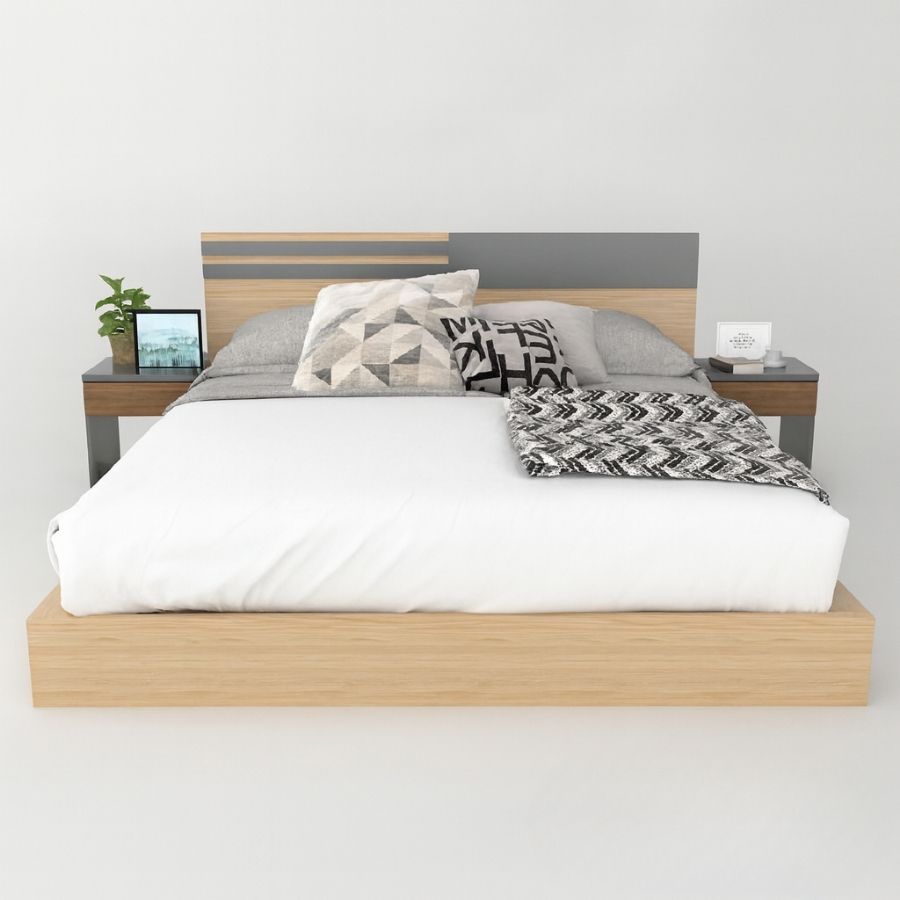 Giường gỗ Tatana MDF017