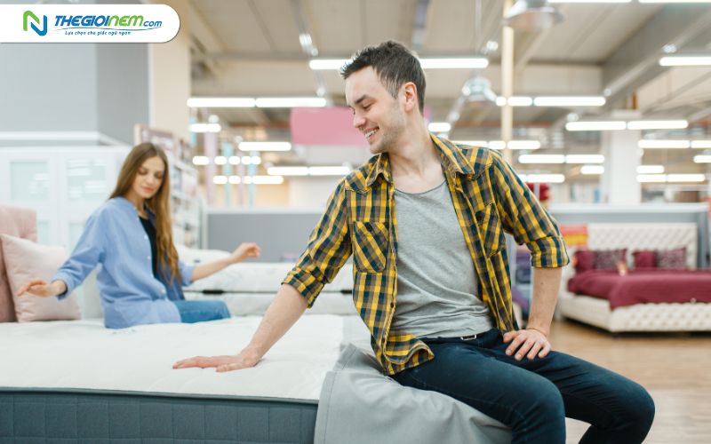 Nệm Kim Cương 1mx2m Giá Bao Nhiêu? - Thegioinem.com