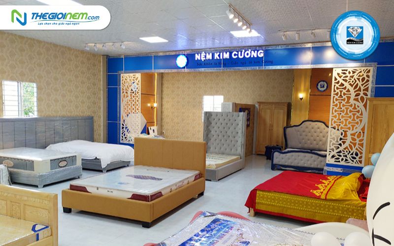 Nệm Kim Cương 1mx2m Giá Bao Nhiêu? - Thegioinem.com