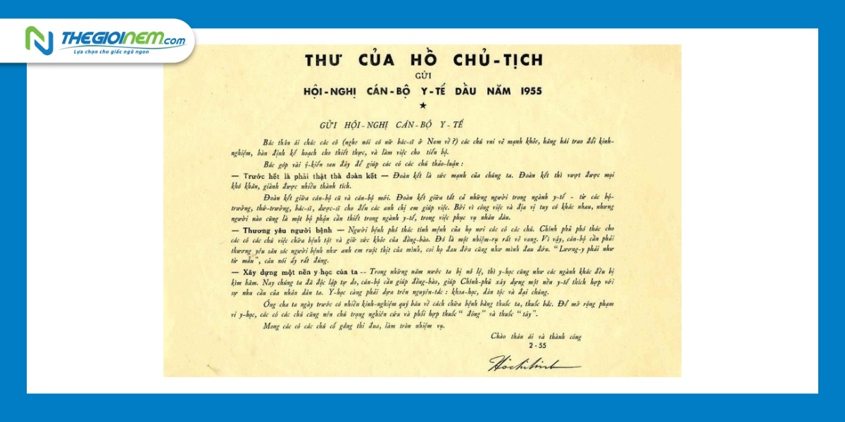 Vinh danh ngày thầy thuốc Việt Nam 27-2 - Thế Giới Nệm