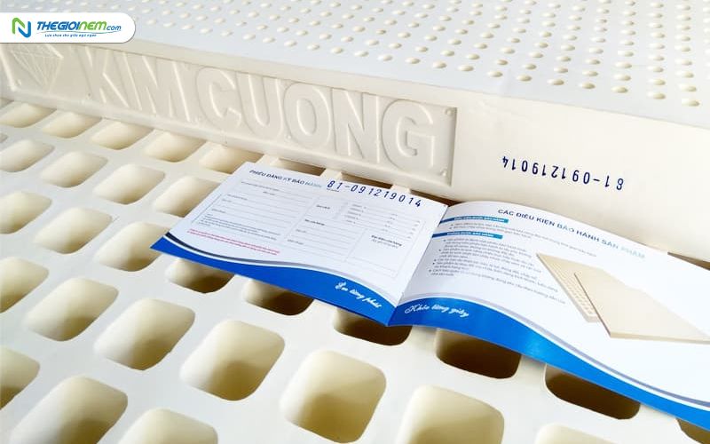 Nệm cao su Kim Cương 100x200cm giá bao nhiêu?