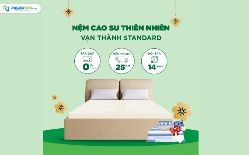 Top nệm cao su Vạn Thành bán chạy 2023