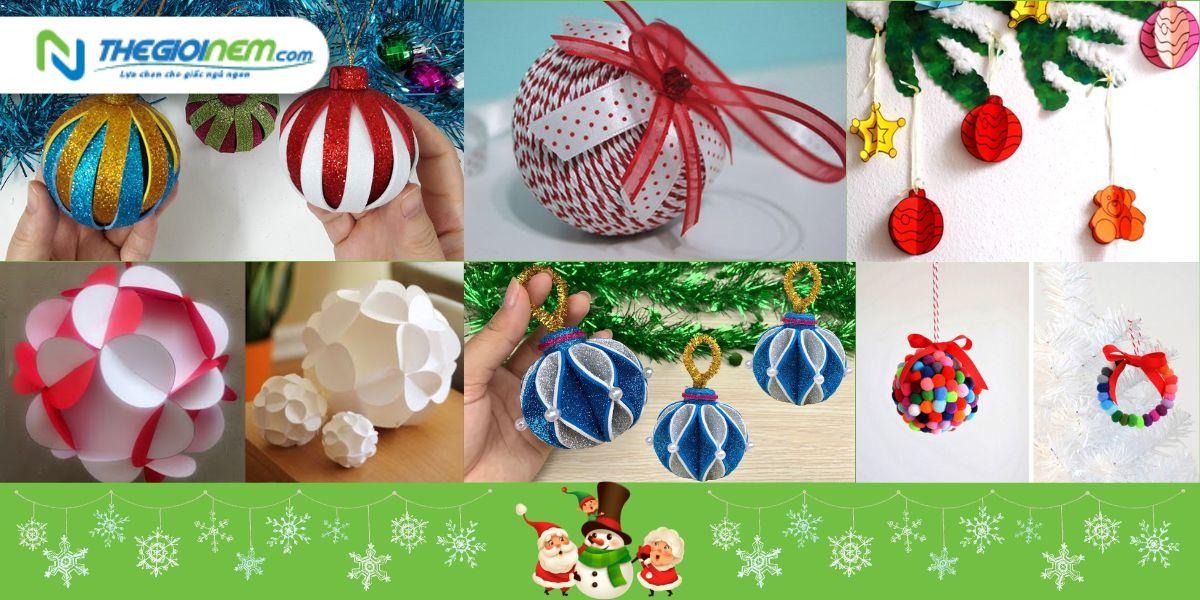 8 ý tưởng trang trí Giáng sinh tiết kiệm