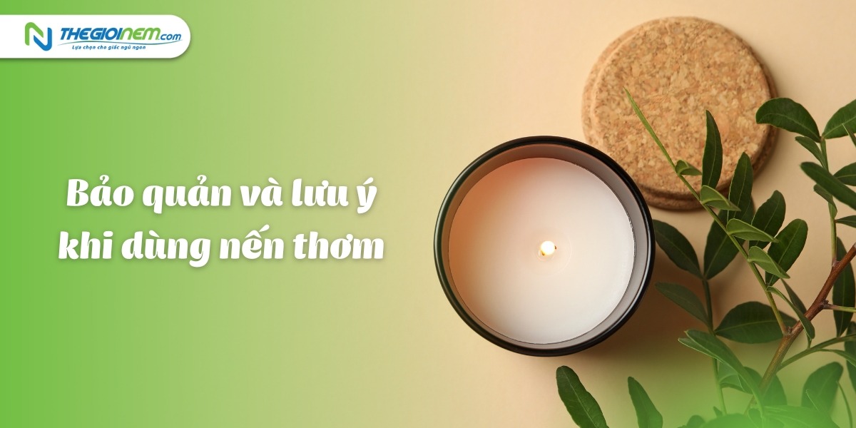 Cách sử dụng nến thơm phòng ngủ | Thegioinem.com