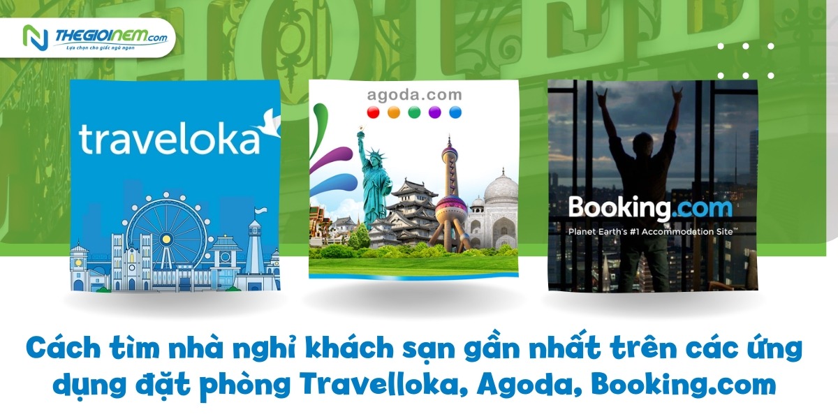 Cách tìm nhà nghỉ khách sạn gần nhất | Thegioinem.com