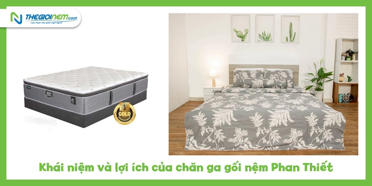 Cửa hàng bán chăn ga gối nệm Phan Thiết - Bình Thuận | Thegioinem.com
