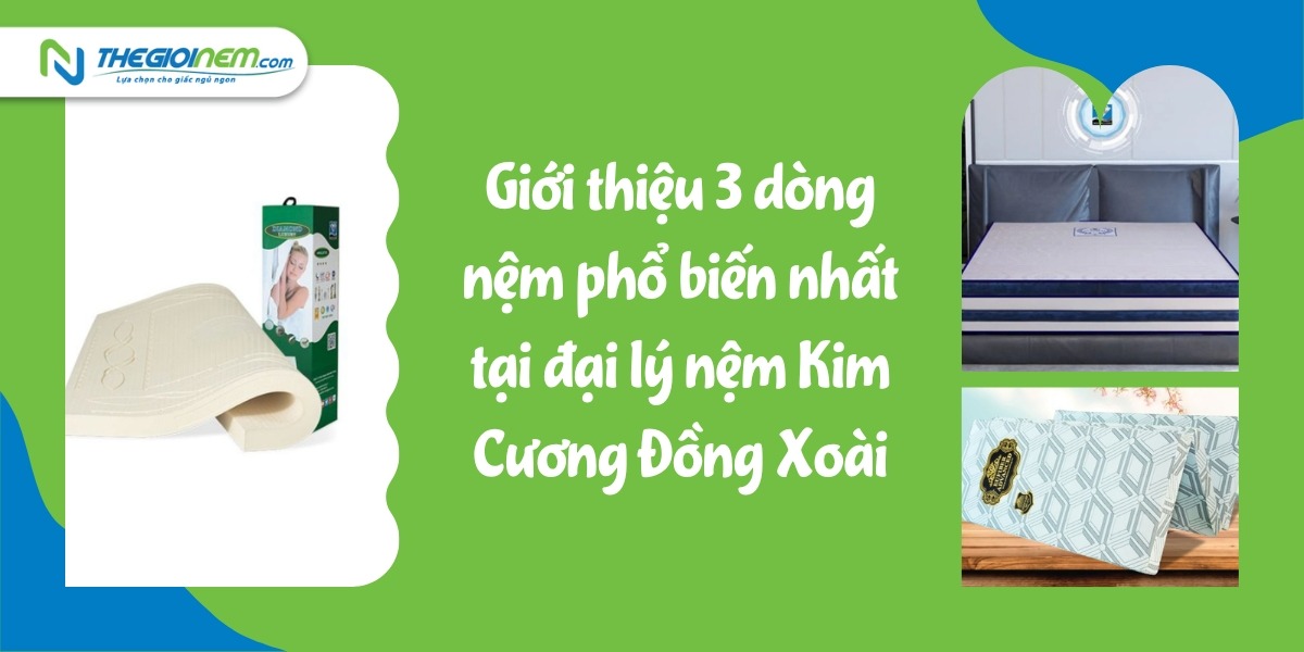 Đại lý nệm Kim Cương giá tốt tại Đồng Xoài - Bình Phước