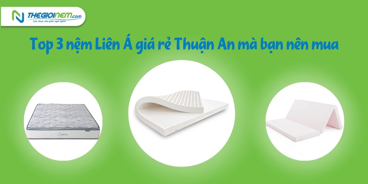 Đại lý nệm Liên Á giá rẻ Thuận An - Bình Dương | Thegioinem.com