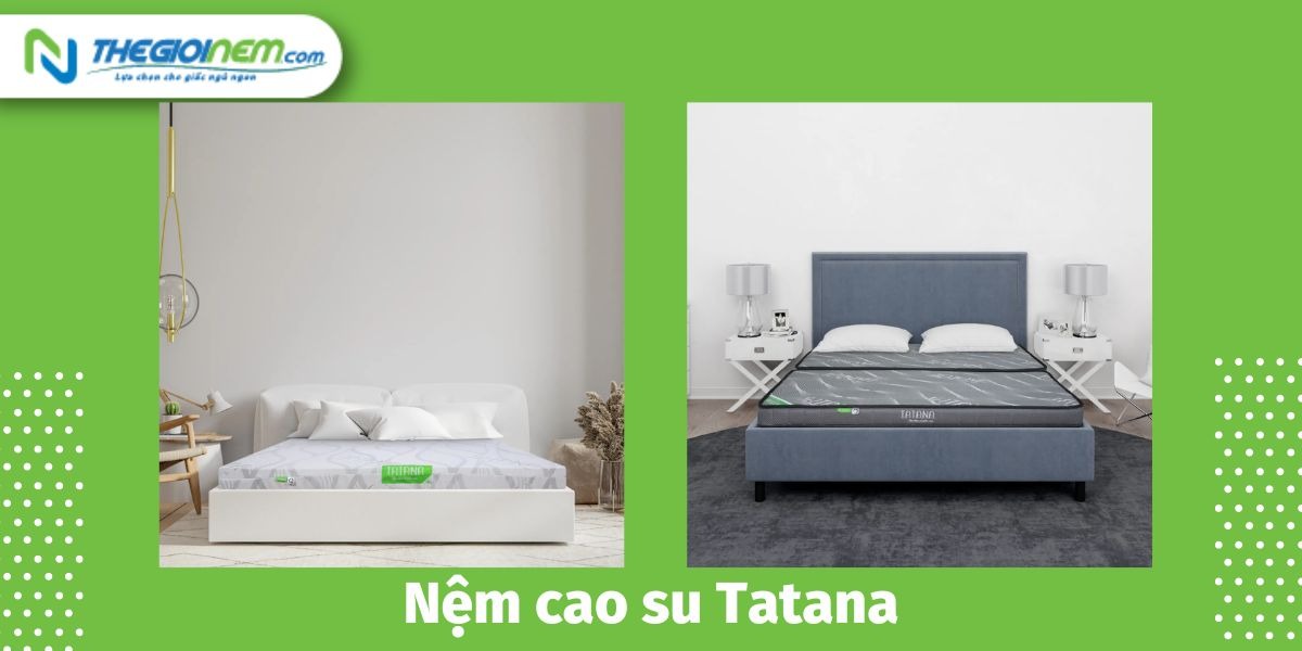 Đại lý nệm Tatana tại Bến Cát - Bình Dương | Thegioinem.com