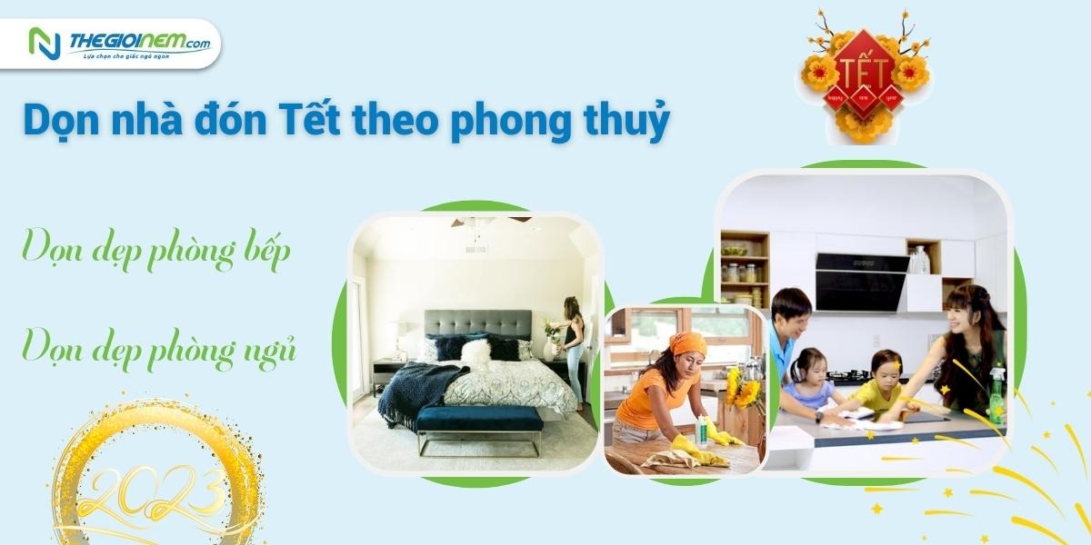 Dọn nhà đón Tết theo phong thủy đúng cách