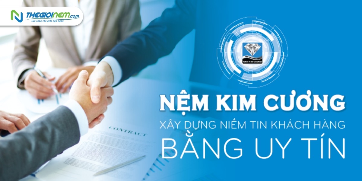 Mua nệm Kim Cương trả góp Bình Dương | Thegioinem.com