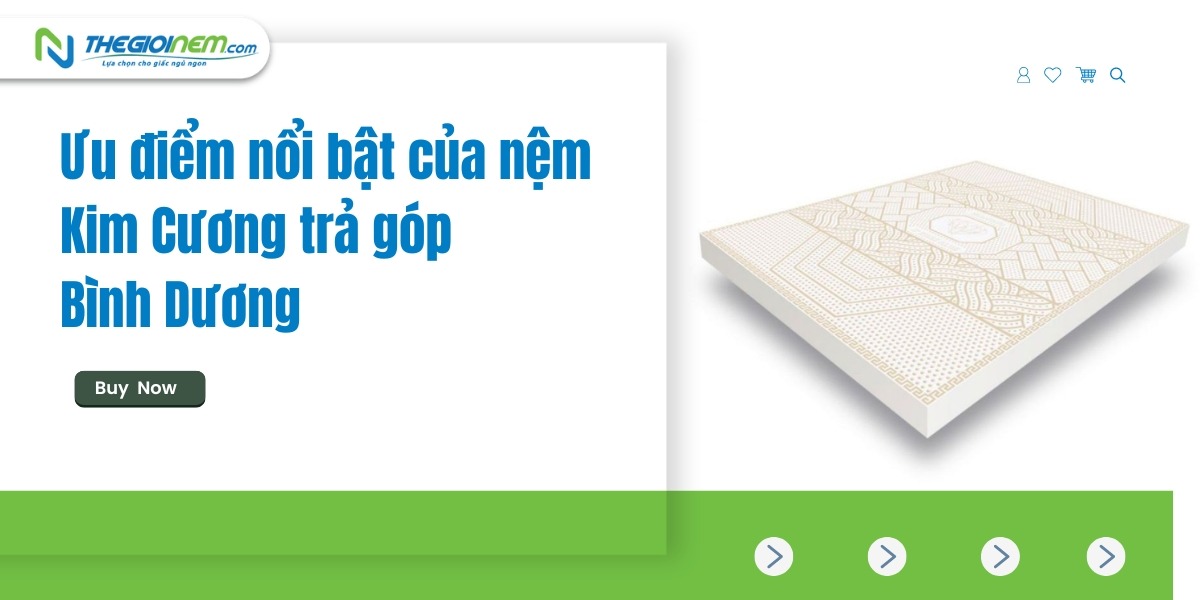 Mua nệm Kim Cương trả góp Bình Dương | Thegioinem.com